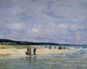 尤金 布丹 : Beach near Trouville